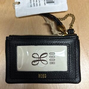 Hobo Black Lumen Card Holder new